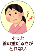 ずっと首の重だるさがとれない